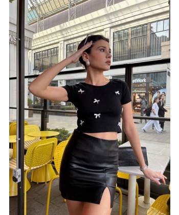 BİÇOMİ Fiyonklu bluz