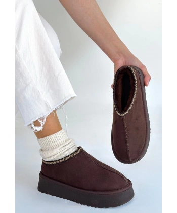 BİÇOMİ Foyk Kahverengi Süet Bot