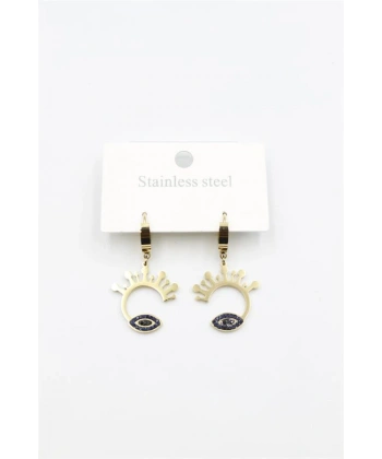 biçomi Göz Küpe - Altın