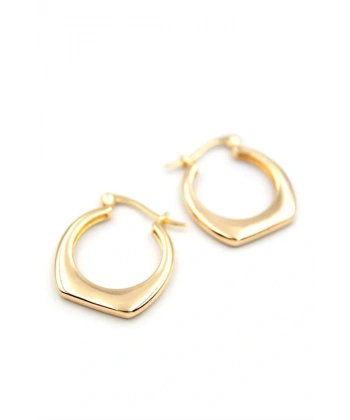 biçomi Halka Küpe - Altın