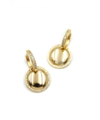 biçomi Halka Küpe - Altın