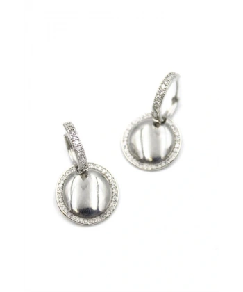 biçomi Halka Küpe - Gümüş