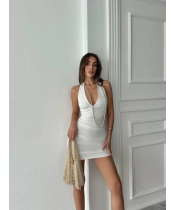 Biçomi HALTER YAKA ELBİSE