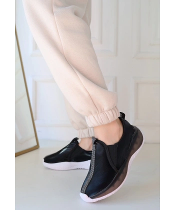 BİÇOMİ Hılly Siyah Paraşüt Spor Ayakkabı