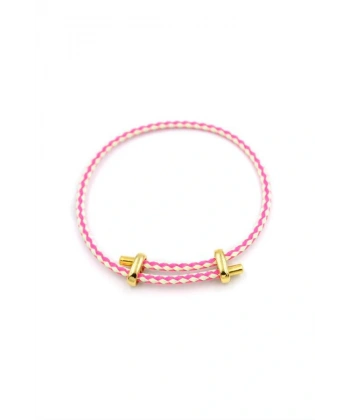 biçomi İp Bileklik - Fuşya
