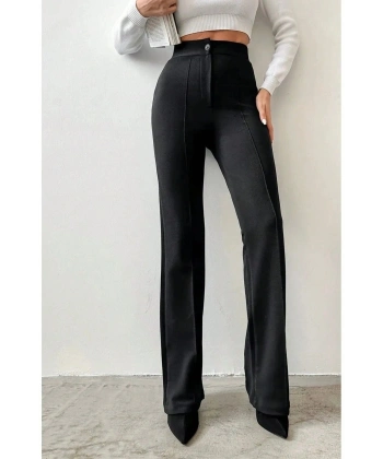 Biçomi Kadın Krep Kumaş Pantolon