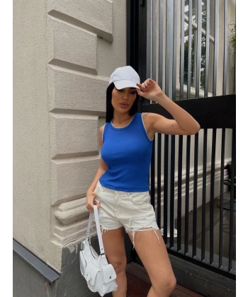 BİÇOMİ Kaşkorse kumaş bluz