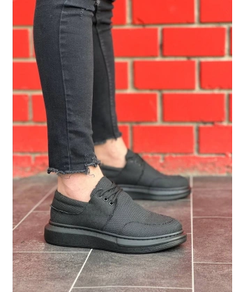 BİÇOMİ KB-042  Kuback Bağcıklı Kömür Günlük Erkek Ayakkabı