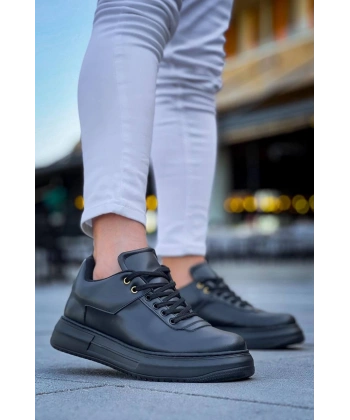 BİÇOMİ KB-X20 Kuback Kömür Cilt  Günlük Erkek Ayakkabı
