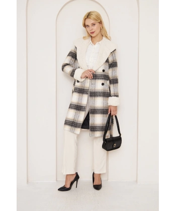 BİÇOMİ KÜRKLÜ EKOSE KABAN