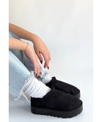 BİÇOMİ Mitay Siyah Süet Bot