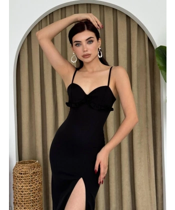 Biçomi Papalia Sırt Detaylı Elbise