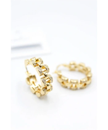 biçomi RL Halka Küpe - Altın