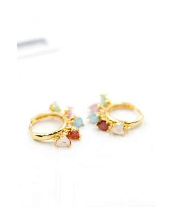 biçomi Shakira Kalp Küpe - Altın