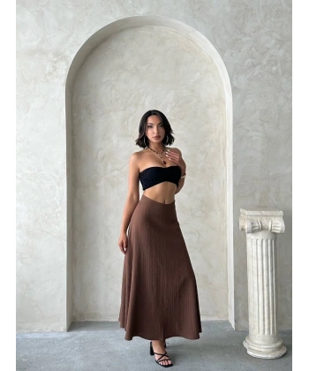 BİÇOMİ Uzun astarlı etek s255043