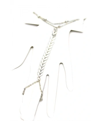 biçomi Yaprak Şahmeran - Gümüş