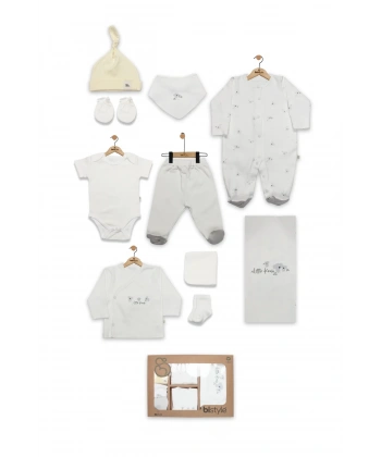 10lu Hastane Çıkışı Lıttle Koala 11108 Gri Sarı