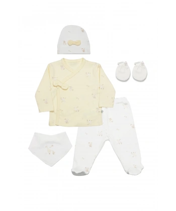 5li Hastane Çıkışı Welcome Baby Duck 12103 Sarı