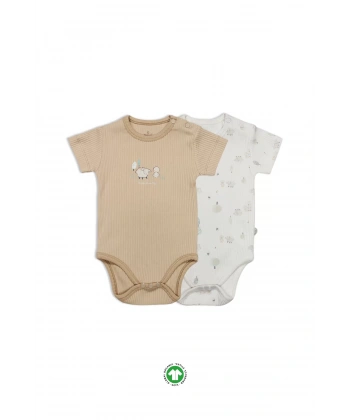 Always Dream Yarım Kol 2li Body 17114 Ekru Bej