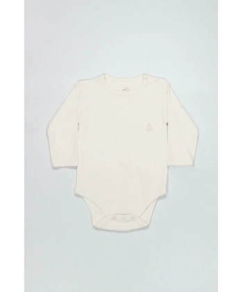 Natural Basic Style Uzun Kol Body 17104 Ekru