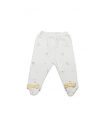 Patikli Alt Welcome Baby Duck 16107 Sarı-ekru