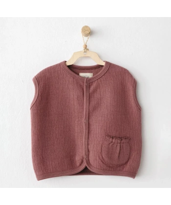 Casual Yelek Dusky Rose