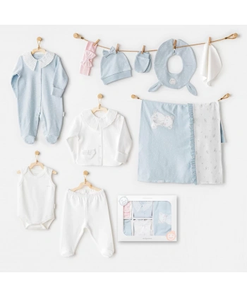 Cuddly Bunny Bear 10lu Hastane Çıkışı Pink Blue