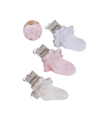 Katamino Adriyan Aks. Kız Bebek Soket Çorap K46341 Asorti