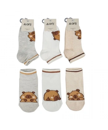 Katamino Capy Absli Erkek Patik Çorap K20318 Asorti