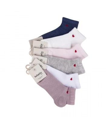 Katamino Palopa Kız Patik Çorap 200513 Asorti