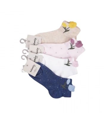 Katamino Pedova Kız Patik Çorap K20418 Asorti