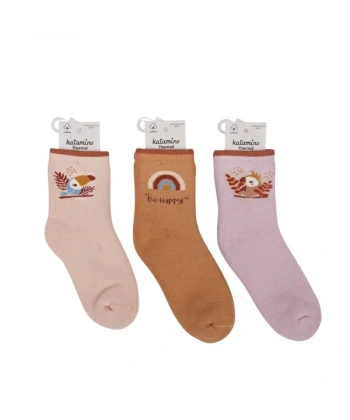 Katamino Yunela Kız Havlu Soket Çorap 250257 Asorti