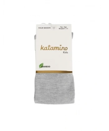 Kız Bambu Külotlu Çorap  Gri