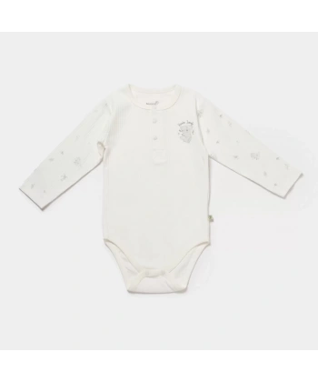 Koala Jungle Uzun Kol Bebek Body  Gri