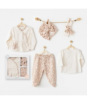 Little Leopard 5li Hastane Çıkışı Ekru