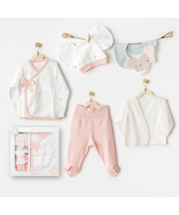 Love Family 5li Hastane Çıkış Seti Ekru