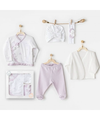 Magical Butterfly 5li Hastane Çıkış Seti White