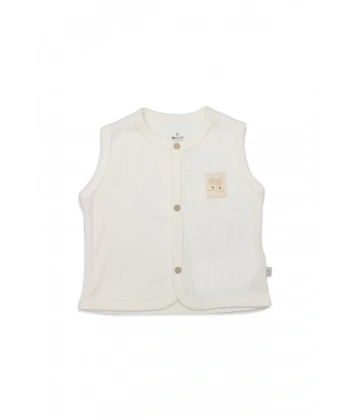 Modal Flying Balloons Bebek Yelek Bs18110 Ekru