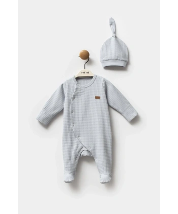 Moi Noi Galaxy Şapkalı Tulum Mnb1244 Gri