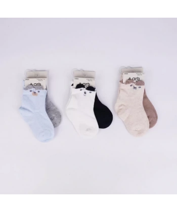 Retkit 2li Erkek Bebek Soket Çorap K44144 Asorti