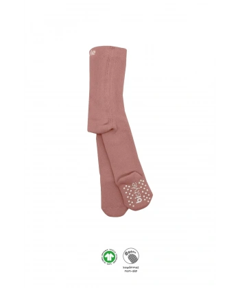 Tekli Kaymaz Mix Havlu Külotlu Çorap  Pudra