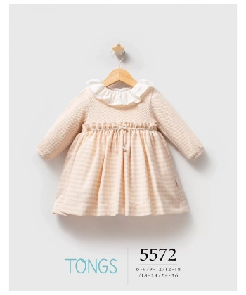 Tongs Baby College Elbise 5572 Pudra