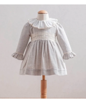 Tongs Baby Elbise 3878 Gri