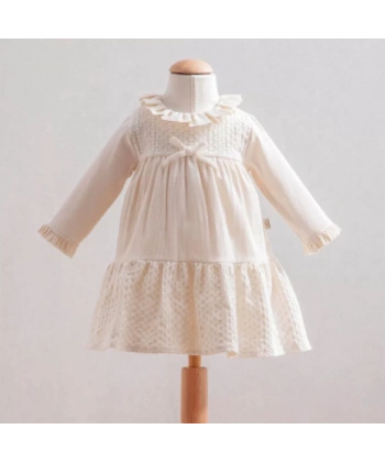 Tongs Baby Elbise 3885 Ekru