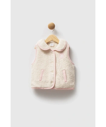 U.s. Polo Assn Yelek Usb2777 Ekru