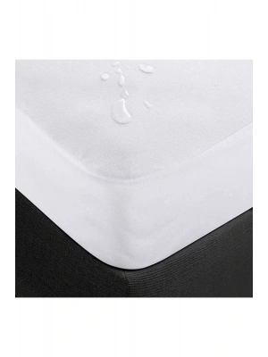 100X200 Sıvı Geçirmez Tek Kişilik Alez Pamuklu Fitted