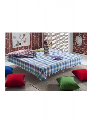 170x170 cm. Klasik Desen Üçlü Sofra Bezi / Masa Örtüsü