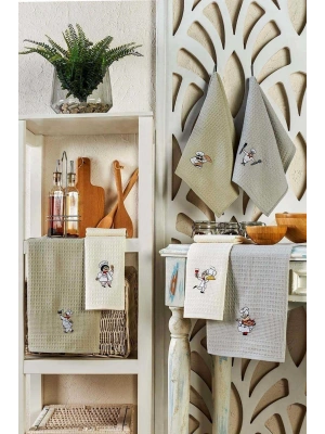 6 Parça Mutfak Kurulama Bezi 30 X 50 Cm Chef