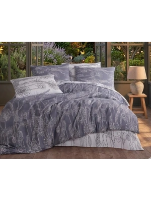 Kolay Ütülenebilir & Terletmez Gece Bahçesi Çift Kişilik Nevresim Seti