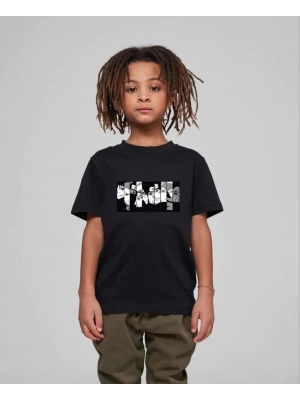 Baskılı T-Shirt - Siyah -